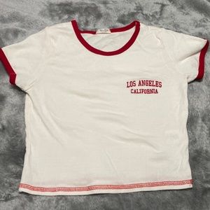 Los Angeles crop top